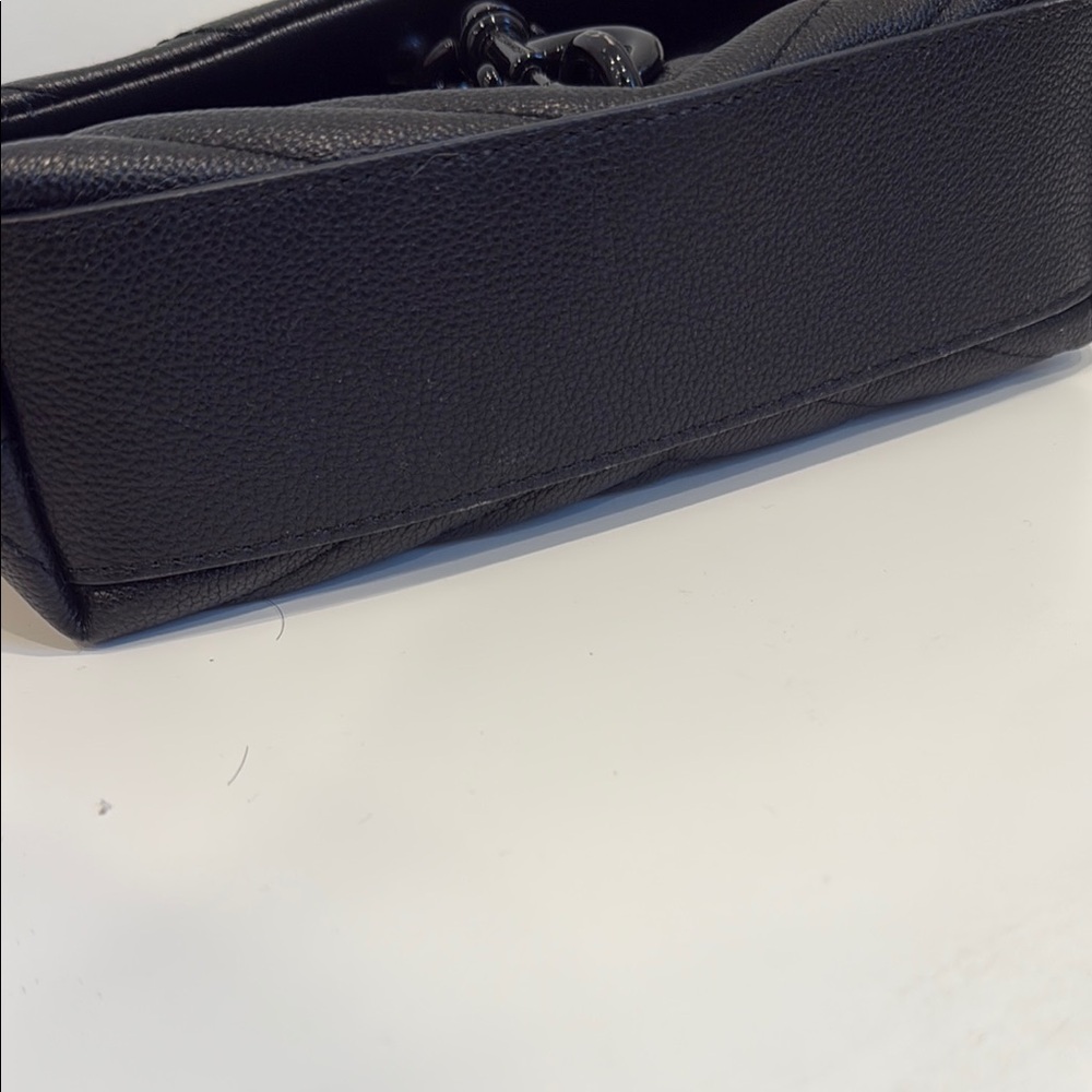 Rebecca Minkoff Edie Crossbody Elegant Black Quilted Purse - Picture 7 of 7